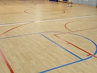 Нанесение спортивной разметки - 200м2